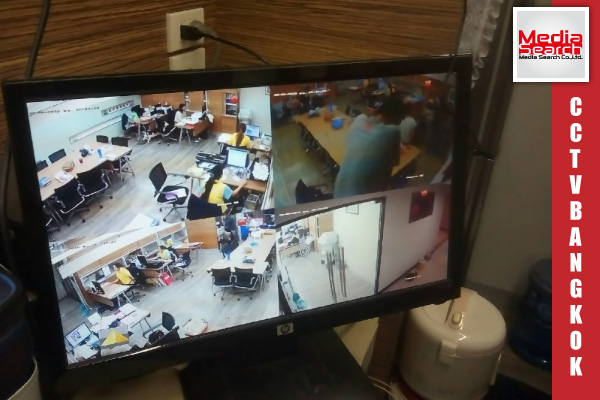 อุปกรณ์การติดตั้งกล้องวงจรปิด งานติดตั้งกล้อง CCTV KENPRO ที่มูลนิธิเด็กโรคหัวใจในพระอุปถัมภ์