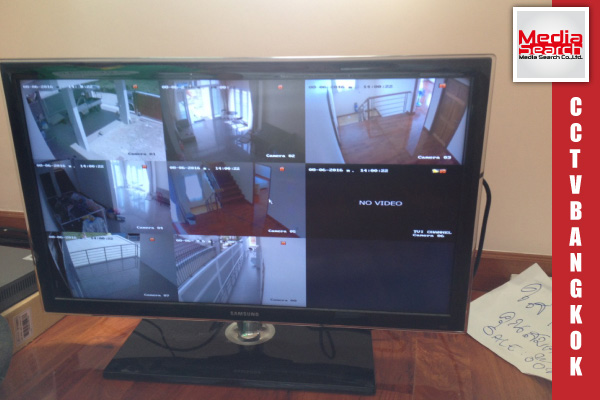 ชุดวงจรปิด กับงานติดตั้งกล้อง KENPRO CCTV ที่บ้านคุณสมศักดิ์